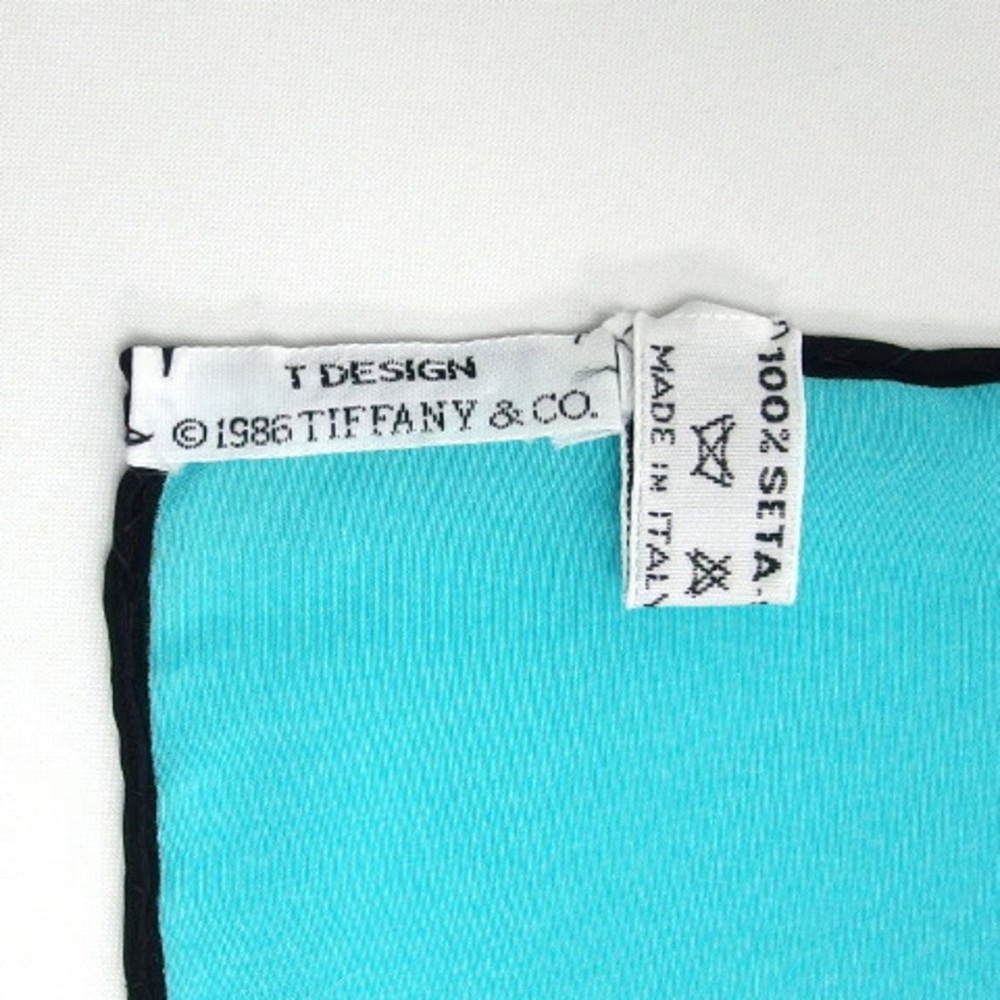 TIFFANY & CO Multiple color 100% silk scarf. - Picture 7 of 16